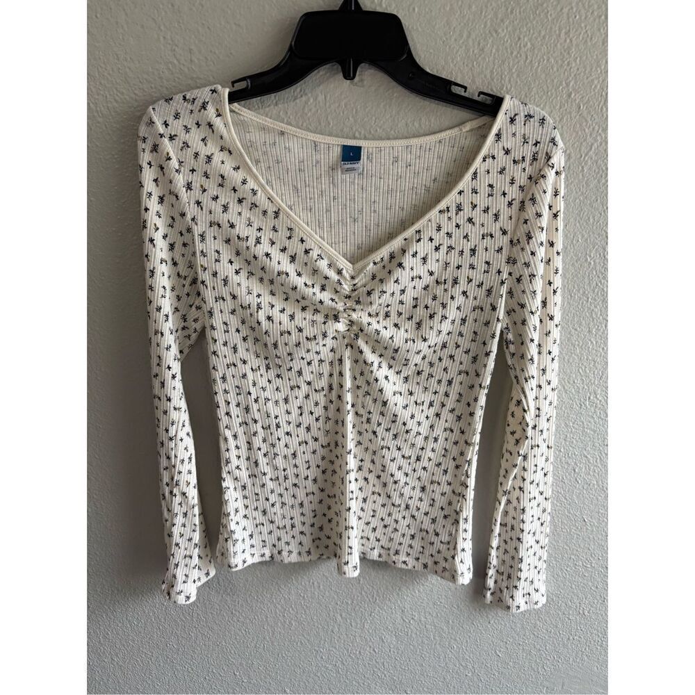 Old Navy Slim Clinch Floral Shirt